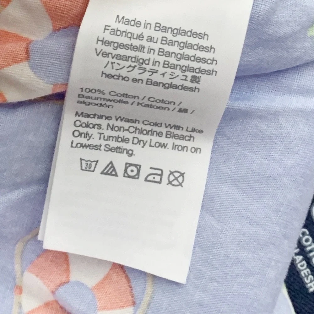 NWT J. Crew Men’s Printed Boxers In Purple Life Preserver Print